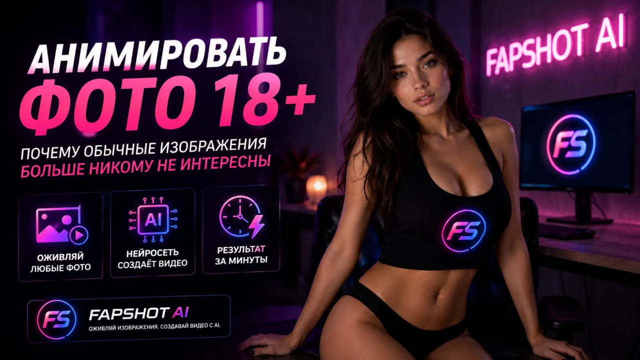Анимировать фото 18+ — почему обычные изображения больше никому не интересны