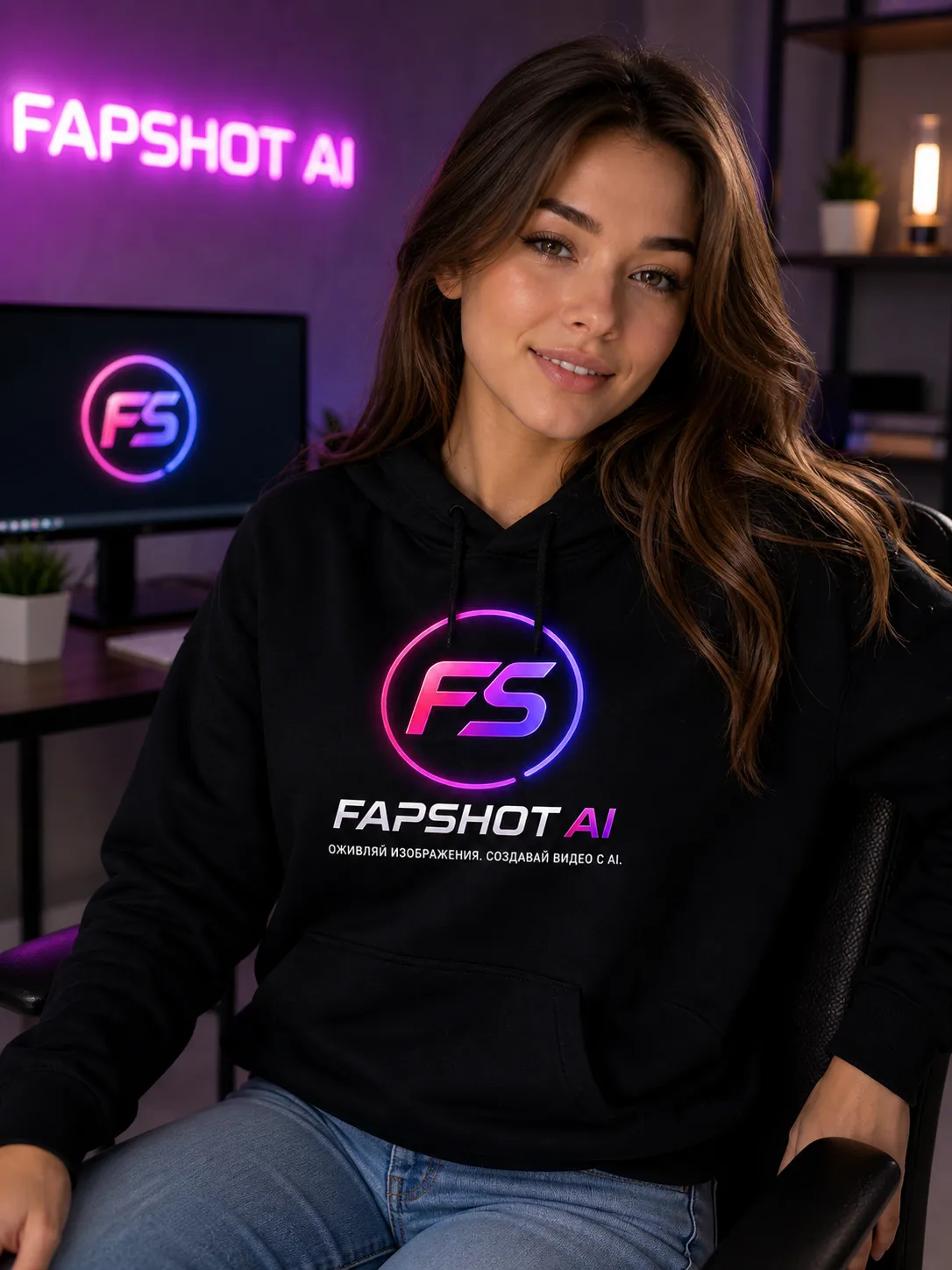 FapShot AI before AI edit